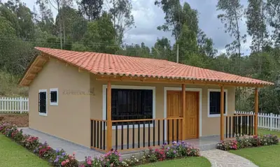 Casa en plaqueta de concreto 1 piso CONCASAYA